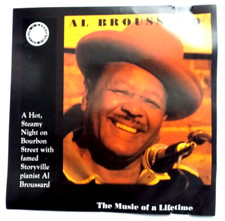 Signed Al Broussard The Music Of A Lifetime CD RABCD002 Autograph