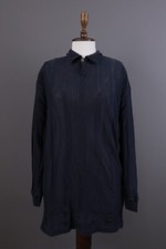 GIANNI VERSACE Knit Long Sleeve Collared Relaxed Midi Sweater Dress Size M