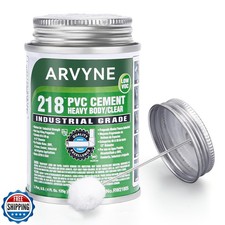 ARVYNE PVC Cement   Fast  Dry Solvent Weld Glue for PVC Pipe, Viny