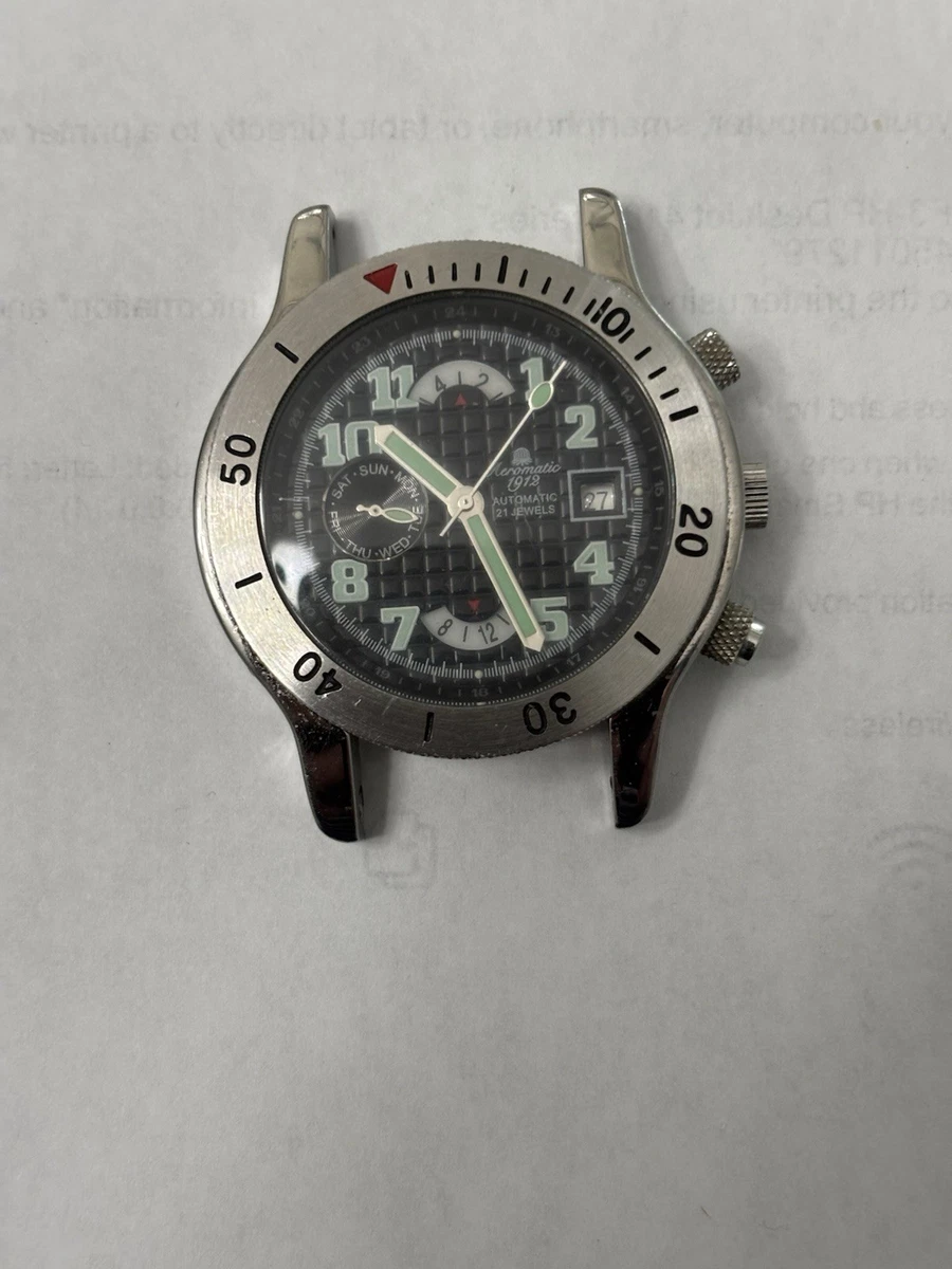 Aeromatic 1912 Mechanical (Automatic) Analog Wristwatches for sale