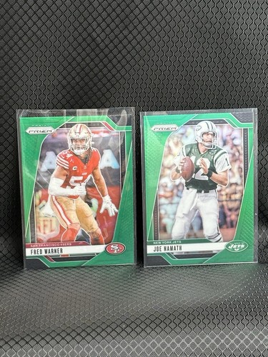 (25) 2024 Panini Prizm Green Orange Disco Rookie RC Football Card Lot Pulsar - Picture 12 of 14