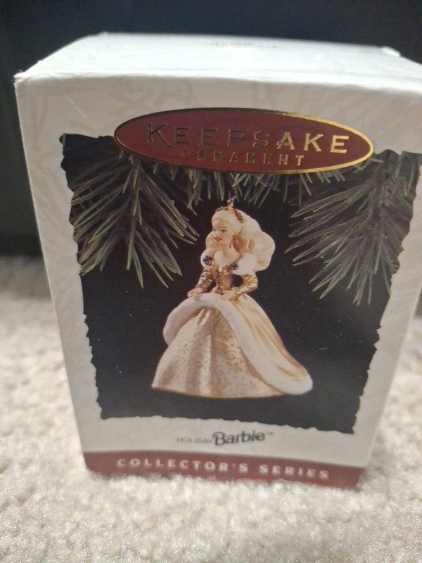1994 Hallmark Keepsake Barbie Collectors Series Ornament - Holiday Barbie