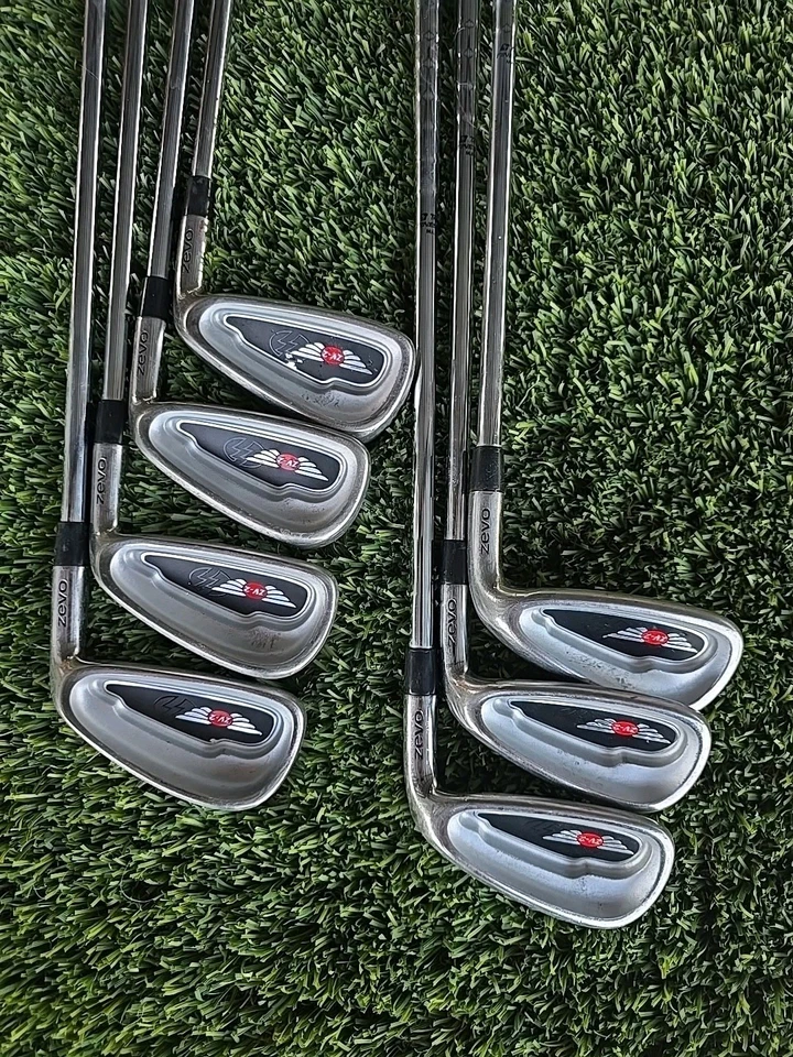 Zevo ZV-2 Golf Clubs 4-PW Mens RH Irons Stiff Steel Flex  - Image 3 of 4