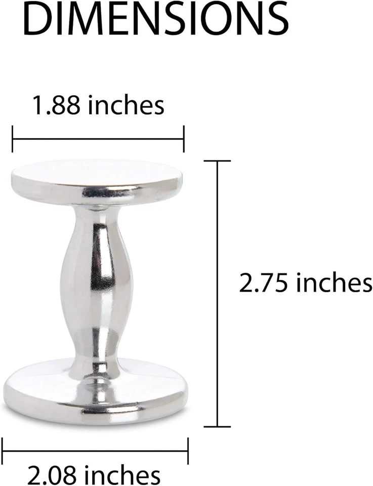 Dual-Sided Espresso Tamper, 4-Ounce, 48Mm and 53Mm Sizes Foto 2 de 4