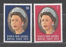 Papouasie-Nouvelle-Guinée - Courrier Yvert 267/8 ** MNH Personnage