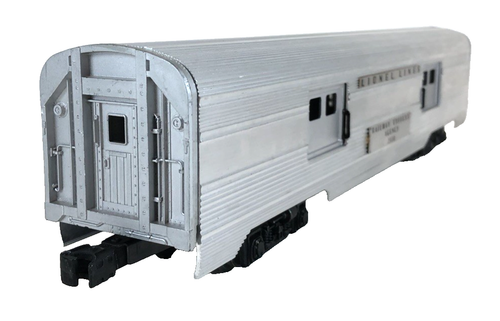 Lionel No. 2530 "Railway Express Agency" Aluminum Baggage Car #2, Boxed - Picture 4 of 9