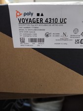 Poly Voyager 4310 UC Wireless Headset with Charge Stand NEW