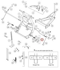 27168k - Fisher Snowplows Factory Genuine Replacement Part - Connecting Pin Kit
