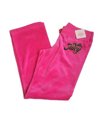 Juicy Couture Mädchen Velours Jogginghose Juicy Skript Hose Hot Pink Alter 14 UVP £70