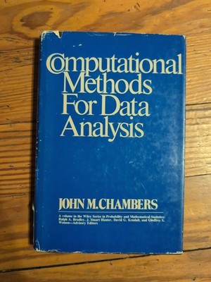 Computational Methods for Data Analysis by Chambers (Hardcover)