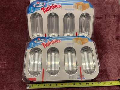 #ad 2 Pack Hostess Twinkie Aluminum Baking Pans w Twinkie Recipe $4.99