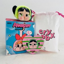 POP MART Crybaby x Powerpuff Girls Series Plush Figure Toy Dolls - Buttercup