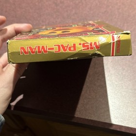 Tengen Ms. Pac-Man Nintendo NES Original Box Manual Included Arcade Maze Game