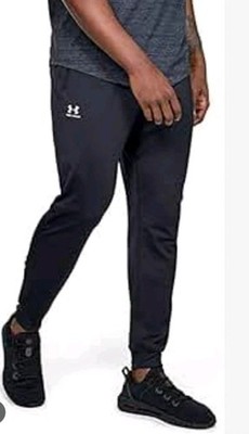 NWT Under Armour Men Sports Style Tricot Black Jogger Sz 2xl MSRP 59.99 On Sale