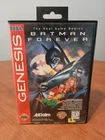 Batman Forever (Sega Genesis, 1995) Game & Box Only – OEM No Manual Tested