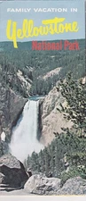 1962 Yellowstone National Park Lodging and Accommodations Brochure