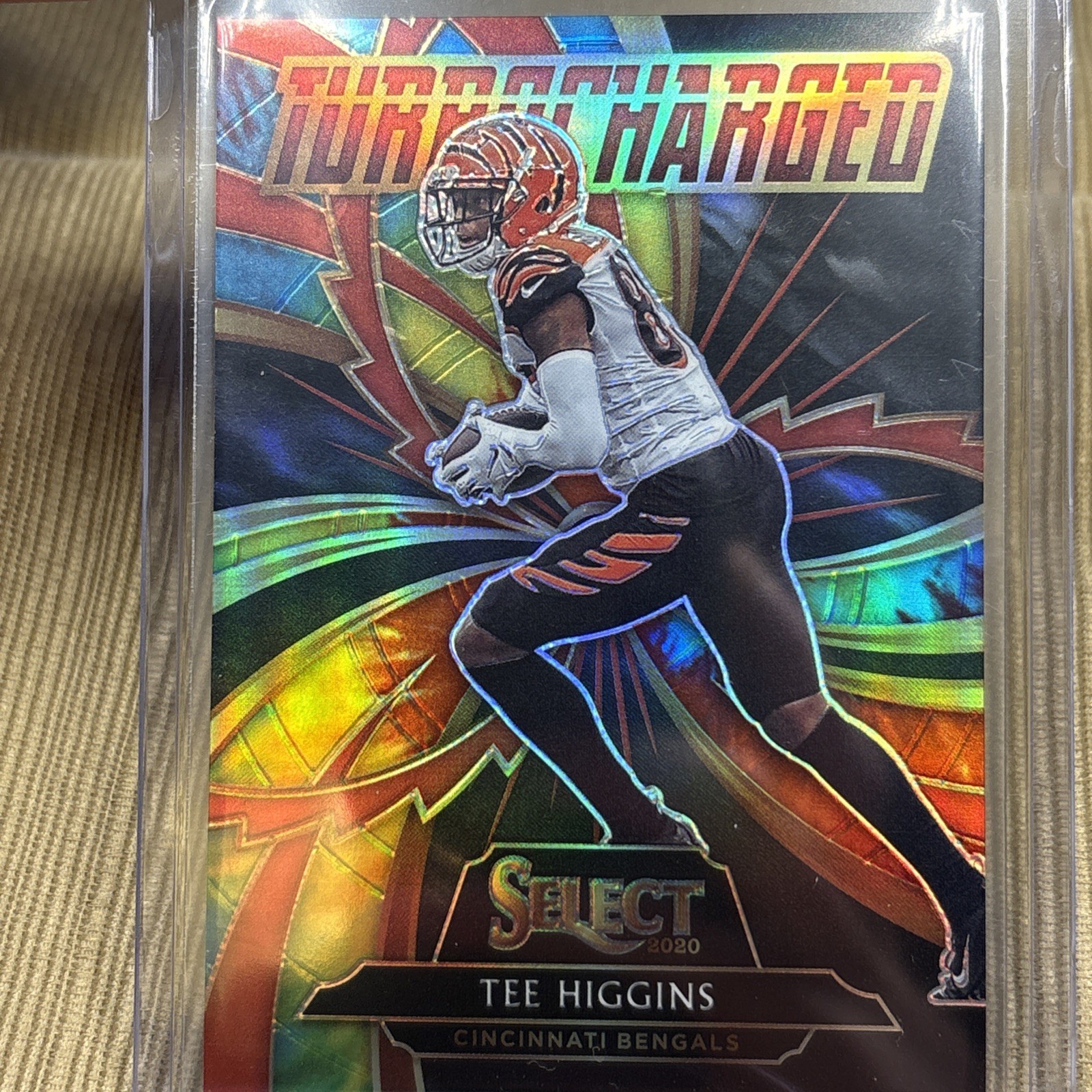 2020 Panini Select - Turbocharged Tee Higgins (RC) ROOKIE TIE DYE WR 1 /25 🔥📈