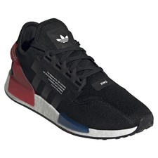 adidas Big Kids NMD R1 V2 Shoes Core Black/White Size 7Y