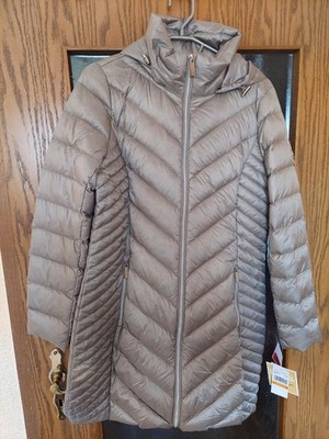 Michael Kors Leichte Daunenjacke Damen, Grau, Größe S