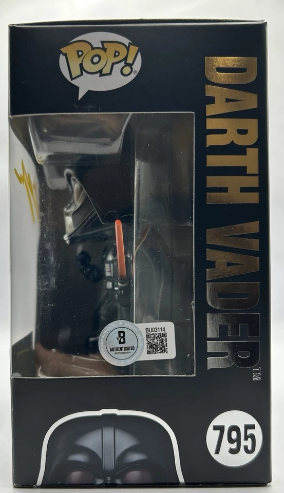 HAYDEN CHRISTENSEN SIGNED ANAKIN DARTH VADER STAR WARS FUNKO - BECKETT COA - Image 2 of 4