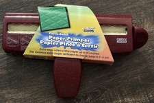 Corru-Gator Paper Crimper For Crafting  Scrapbooking Uchida 8 1/2" Straight A5