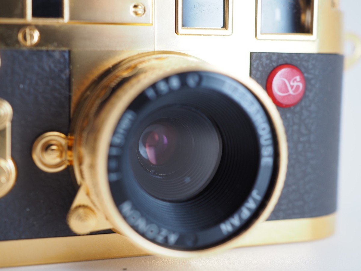 SALE Limited [Unused in Box] SHARAN Leica M3 Gold Model mini Film