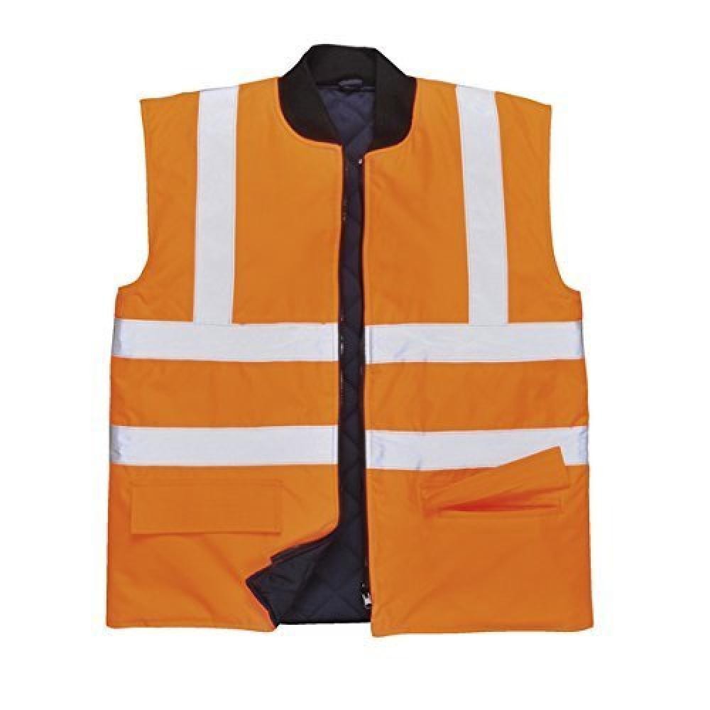 Portwest S469 Gilet Reversibile Giallo Alta Visibilità Taglia M NUOVO