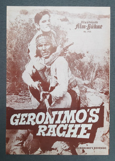 IFB 7111 GERONIMOS RACHE (Tom Tryon) Film Bühne Filmprogramm