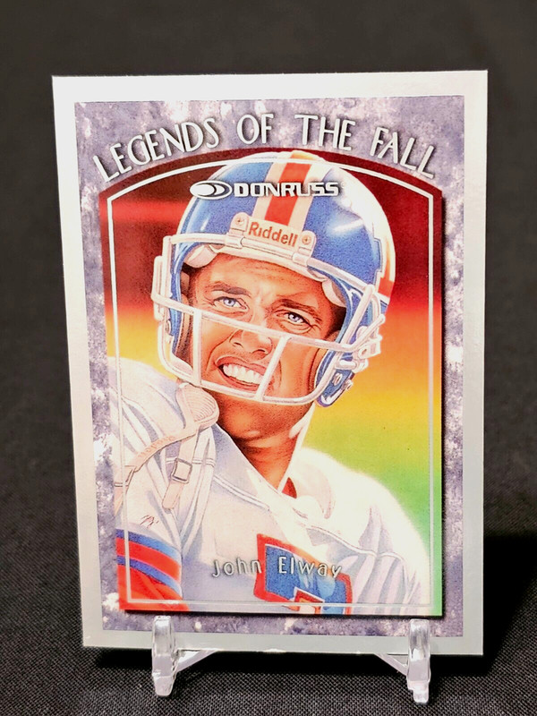 1997 Donruss Legends of the Fall #3 John Elway Insert #05521/10000    Lot of 11