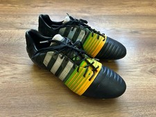 FOOTBALL BOOTS-CLEATS-ADIDAS NITROCHARGE 1.0 FG - US 10 - UK 9 1/2