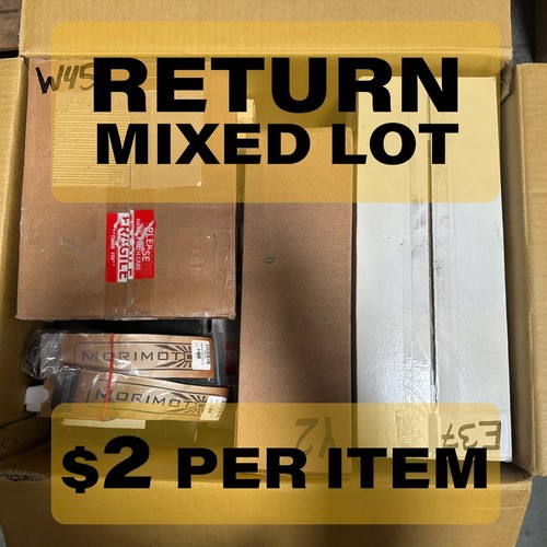 RETURN LIQUIDATION WHOLESALE For Various Car Lights and Accessories - MIXED LOT