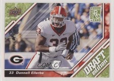 2009 Upper Deck Draft Edition Green /350 Dannell Ellerbe #62 Rookie RC