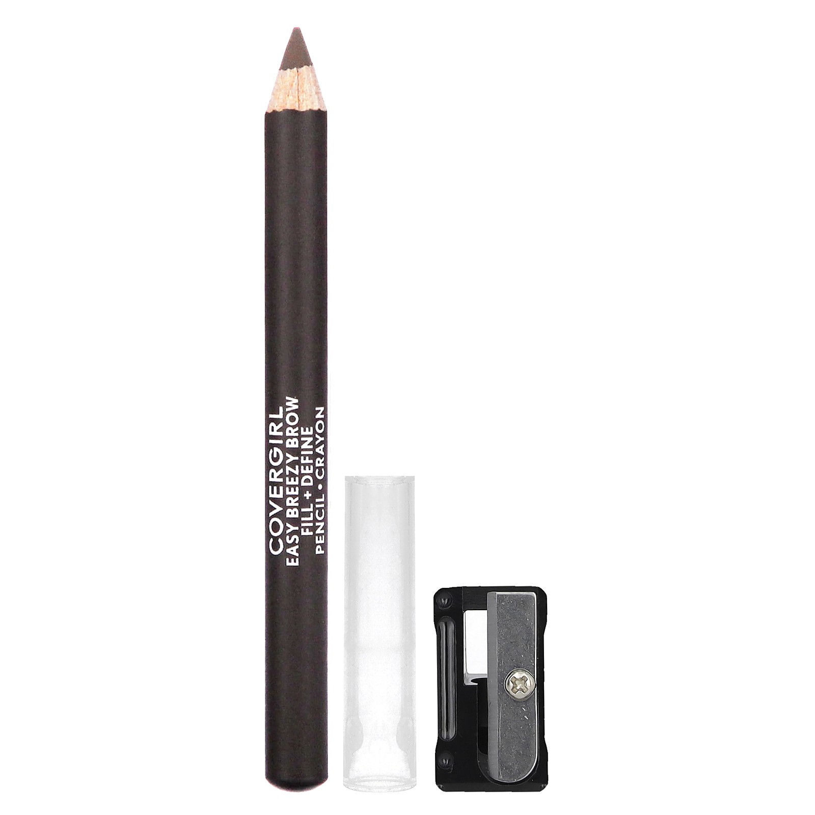 Карандаши для бровей Easy Breezy Brow, Fill + Define, 505 насыщенно-коричневых, 0,06 унции (1,7 г)