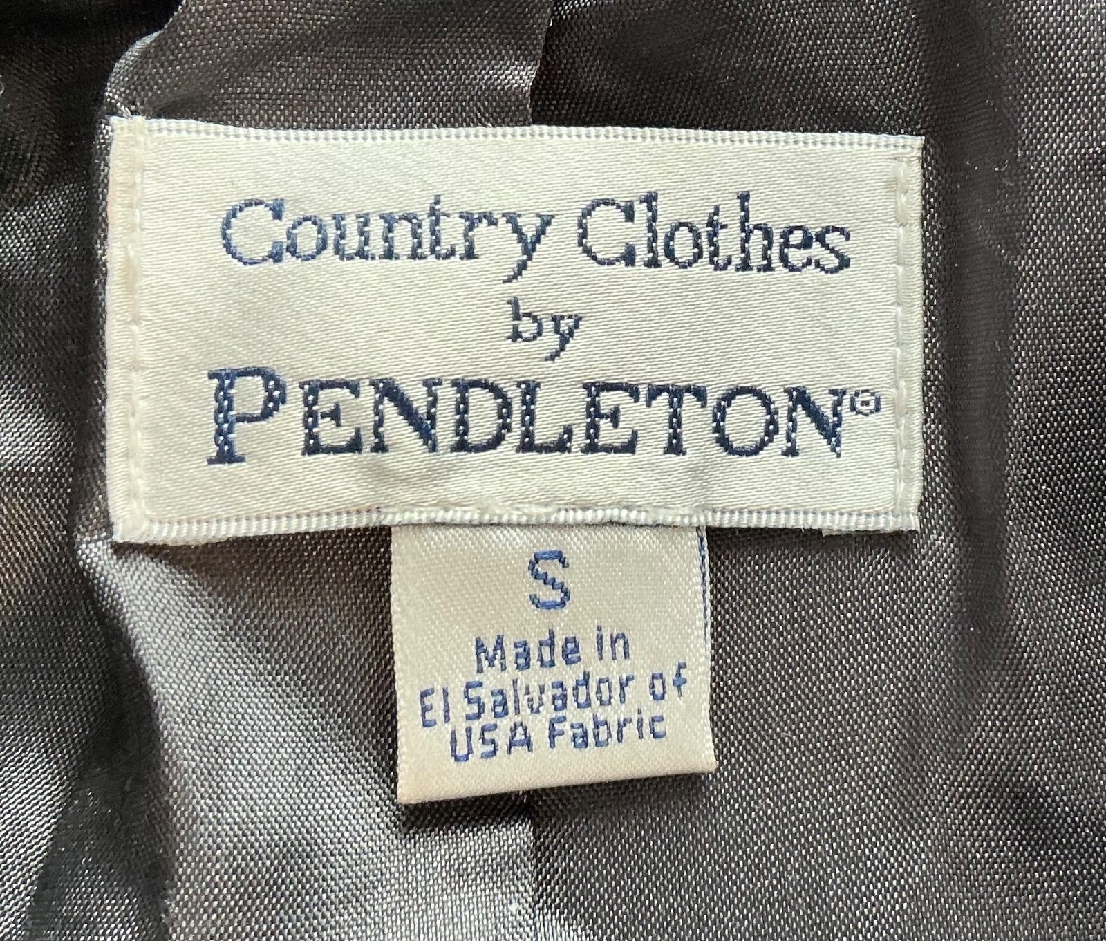 Pendleton LambsWool/Mohair Full Zip Jacket Gray R… - image 2