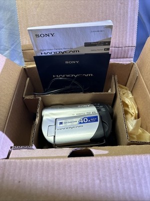 Sony Digital Handy Cam Video Camera Recorder DCR-DVD 108 Zeiss Lens No Battery