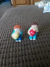 Vintage Cabbage Patch Kid Figures 1984 Lot Of 2 Mini Figurines  Cookies