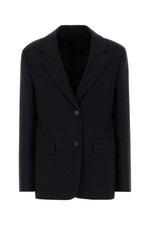 PRADA Midnight Blue Wool Blazer New & Authentic