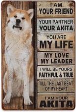 I Am Your Friend Gift for Beagle Lovers Tin Metal Signs Home D cor 8x12 Vintage