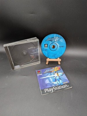 MEGAMAN X 6 (Sony PlayStation 1 Ps1) CD mit Anleitung, ohne Front/Backcover