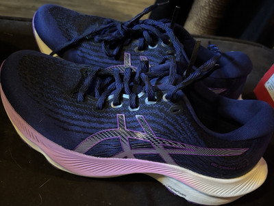 ASICS GEL-KAYANO LITE 3 Men's Blue Purple White Low Top Lace-Up Running