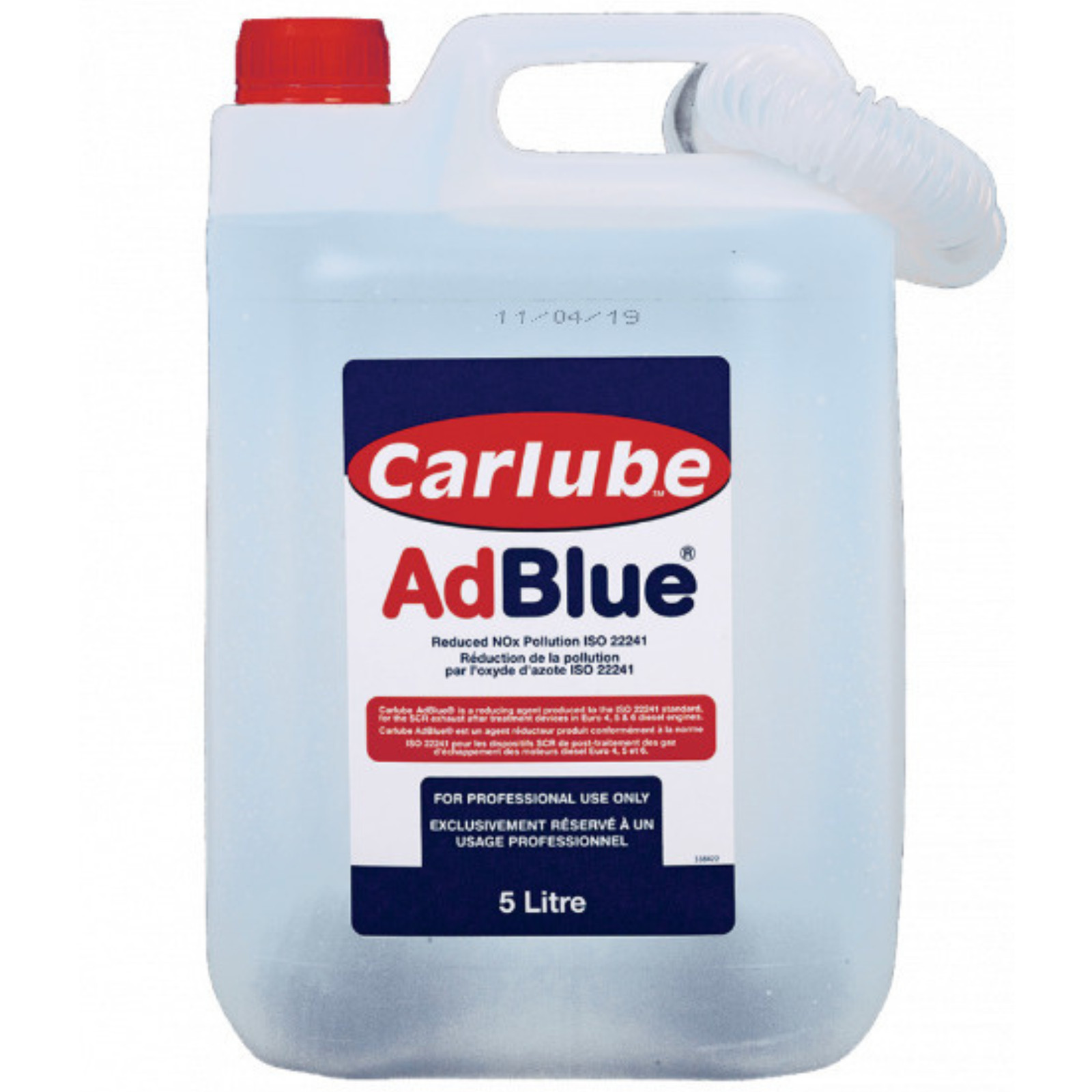 Carlube AdBlue 5 Litre Fuel Additive Treatment Fluid Diesel Car Fluid With Spout