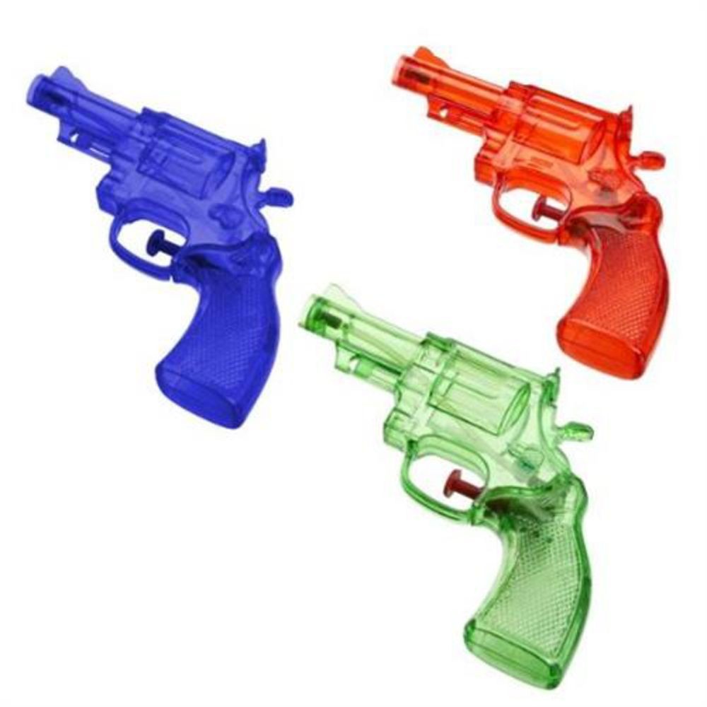 Счастливые люди с пистолетом-распылителем Wasserpistole Wasserspritze 15 см длина около 5 м 2090₽