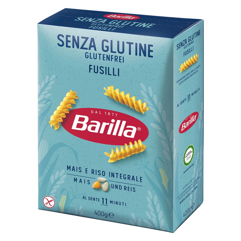Glutenfreie Nudeln Senza Glutine Fusilli 400g - Barilla