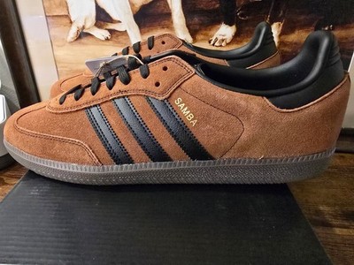 adidas Originals Samba ADV Dusky Bronze Core Black Gum HQ9286 Men's Size 12 US
