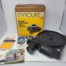 Kodak Carousel 750H Slide Projector With Box  Manuals READ AS-IS