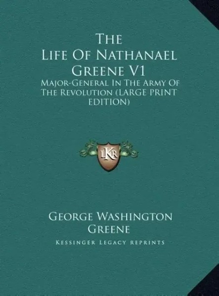 George Washington Greene | The Life Of Nathanael Greene V1 | Buch | Englisch-image