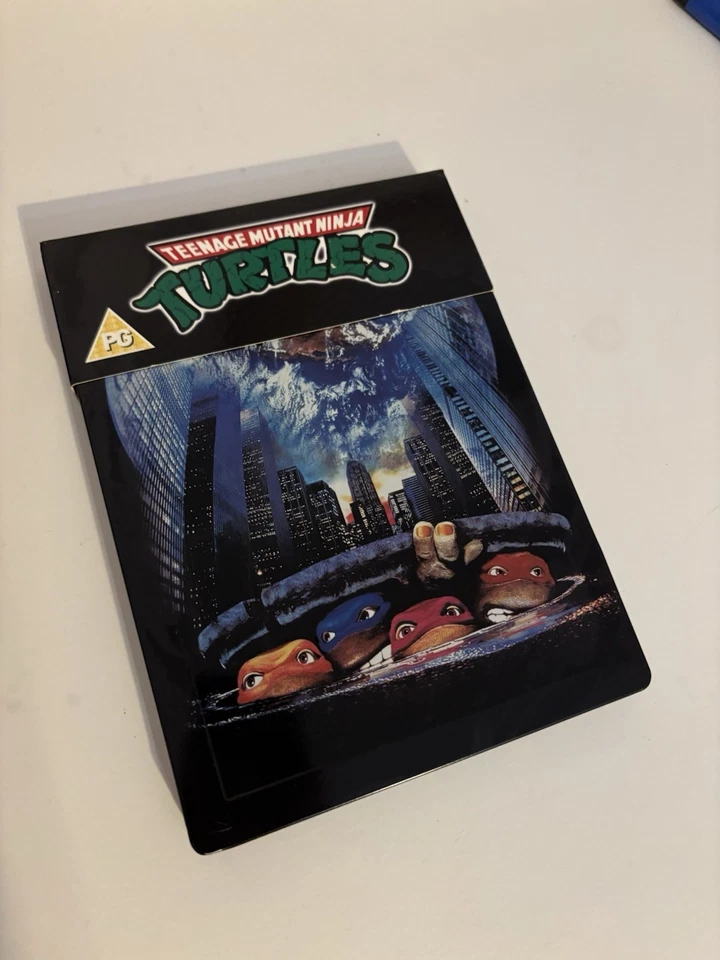 Teenage Mutant Ninja Turtles (1990) UK Reg B Blu Ray SteelBook VGC With J-Card - Image 2 of 4