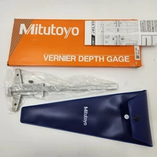 Mitsutoyo Nagisu VDS15H 527-401 Hook End Vernier Depth Gage – Metric