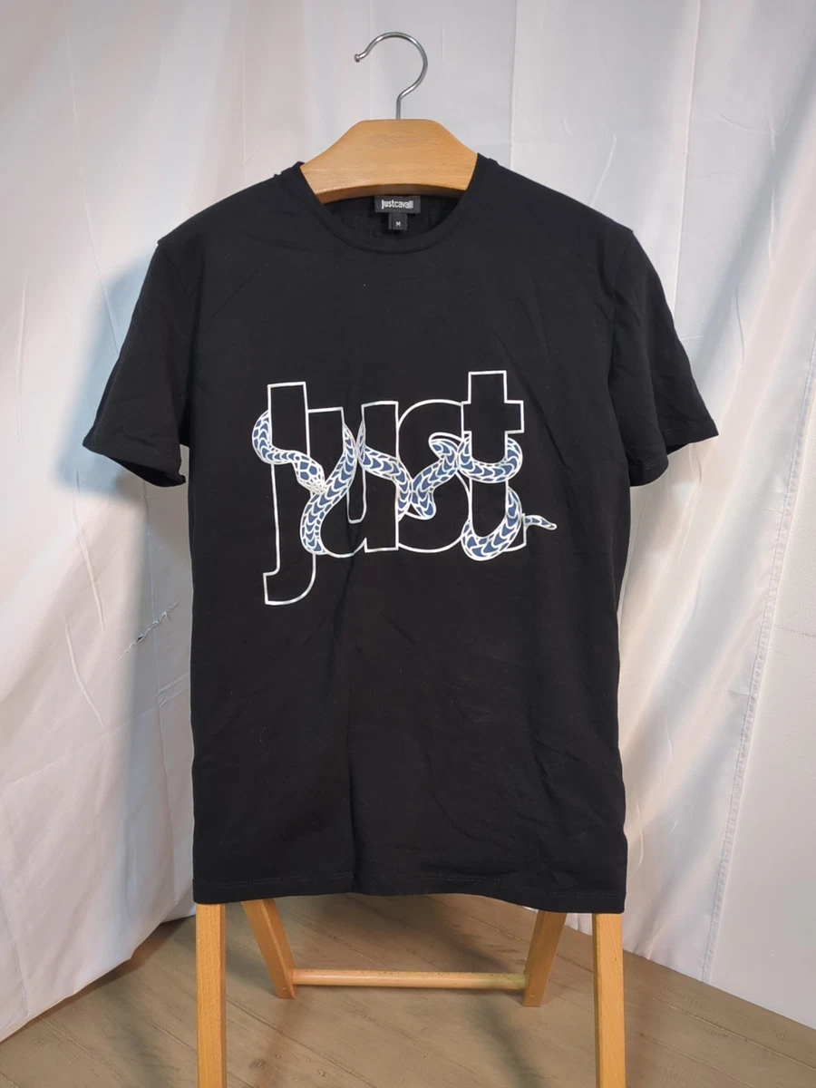 名*前様 Just Cavalli イーグル柄 Tシャツ S ブラック 名*前様 Just Cavalli イーグル柄 Tシャツ S ブラック Just Cavalli