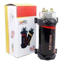 5.0 Farad Capacitor Car Audio 1000-3000W,Display,Protection Power for Amplifier